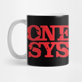 One Way System Logo Mug